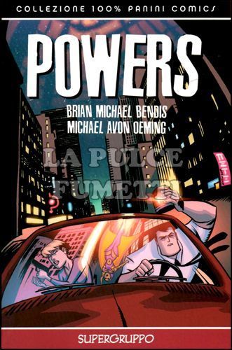 100% PANINI COMICS - POWERS #     4: SUPERGRUPPO - RISTAMPA